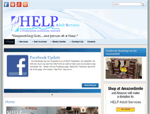 Tablet Screenshot of helpadultservices.org